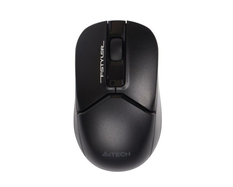 Комплект (клавіатура, миша) бездротовий A4Tech FG1012S Black/Grey (FG1012S (Black))