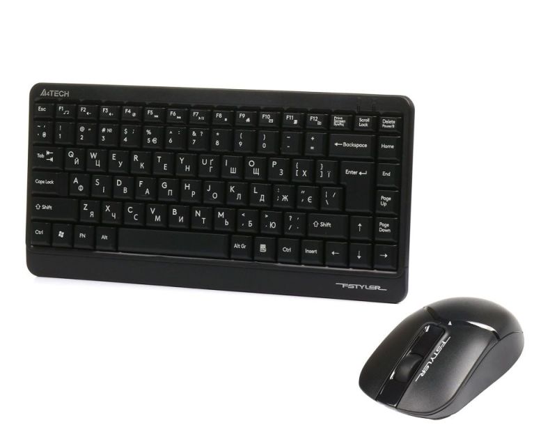 Комплект (клавиатура, мышь) беспроводной A4Tech FG1112 Black (FG1112 (Black))