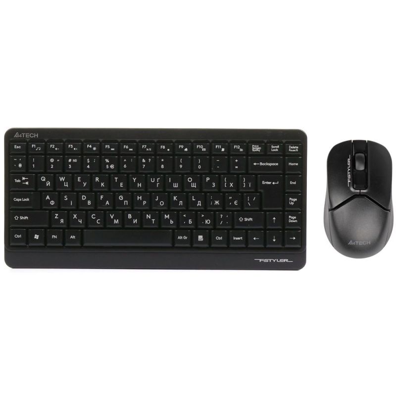 Комплект (клавиатура, мышь) беспроводной A4Tech FG1112 Black (FG1112 (Black))