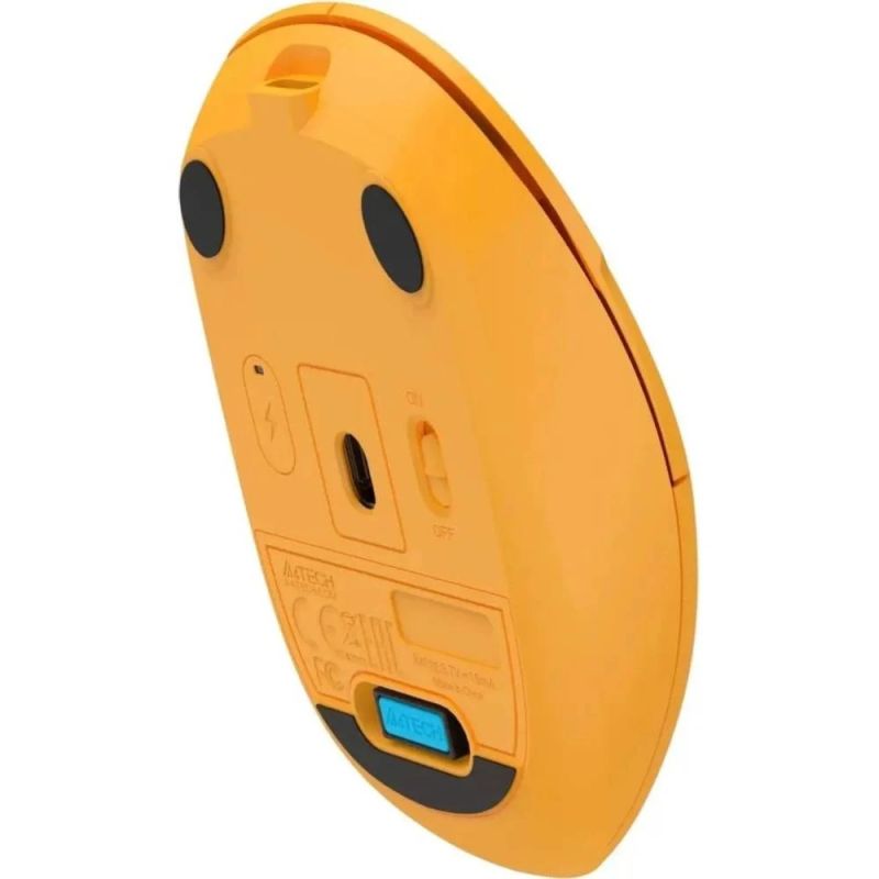 Мышь беспроводная A4Tech FG15CS Air2 Yellow (FG15CS Air2 (Yellow))