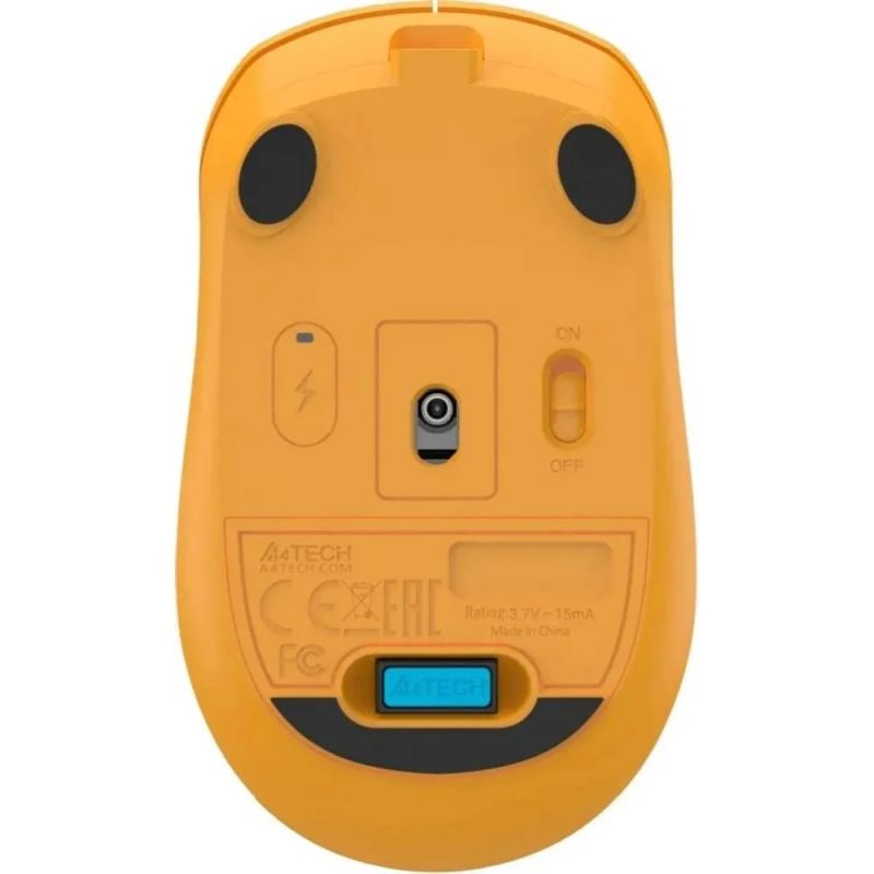 Мышь беспроводная A4Tech FG15CS Air2 Yellow (FG15CS Air2 (Yellow))