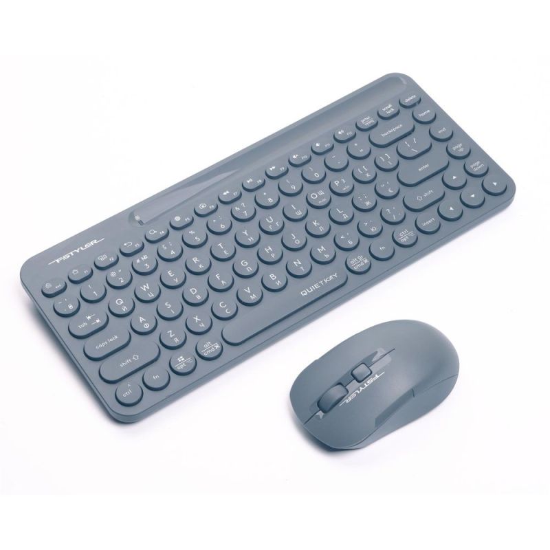 Комплект (клавиатура, мышь) беспроводной A4Tech FG3200 Air2 Blue (FG3200 Air2 (Blue))