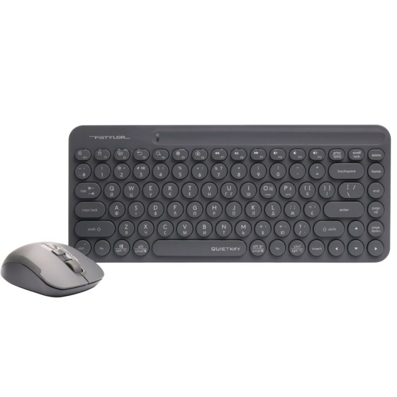 Комплект (клавиатура, мышь) беспроводной A4Tech FG3200 Air2 Grey (FG3200 Air2 (Grey))