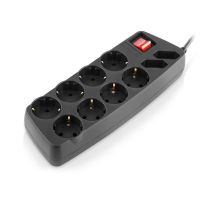Фільтр живлення REAL-EL RS-10 Protect 5 м Black (EL122300040)
