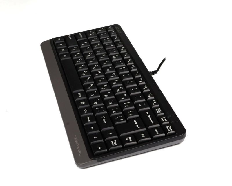 Клавиатура A4Tech FK11 Ukr Grey (FK11 USB (Grey))