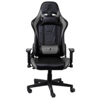 Крісло для геймерів 1stPlayer FK2 Black Gray (FK2-BKGA)