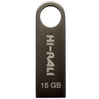 Флеш-накопитель USB 16GB Hi-Rali Shuttle Series Black (HI-16GBSHBK)