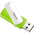 Флеш-накопитель USB 64GB Apacer AH335 White/Green (AP64GAH335G-1)