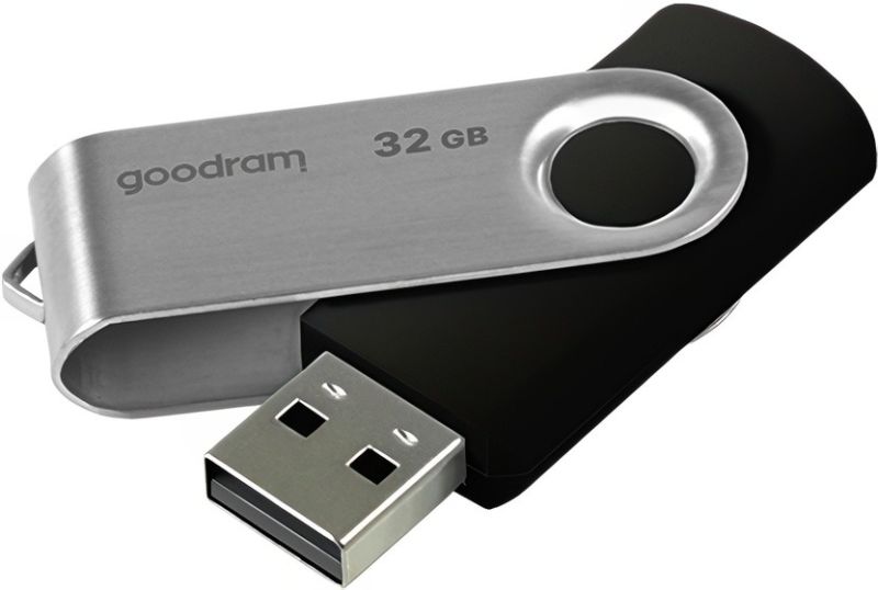 Флеш-накопичувач USB2.0 32GB Goodram UTS2 (Twister) Black (UTS2-0320K0R11)