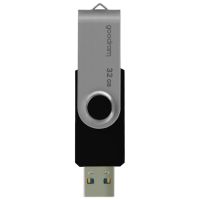 Флеш-накопичувач USB3.2 32GB Goodram UTS3 (Twister) Black (UTS3-0320K0R11)