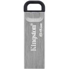 Флеш-накопитель USB3.2 64GB Kingston DataTraveler Kyson Silver/Black (DTKN/64GB)