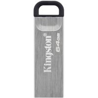 Флеш-накопичувач USB3.2 64GB Kingston DataTraveler Kyson Silver/Black (DTKN/64GB)