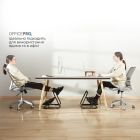 Регульована підставка для ніг OfficePro Black (FR1040B)