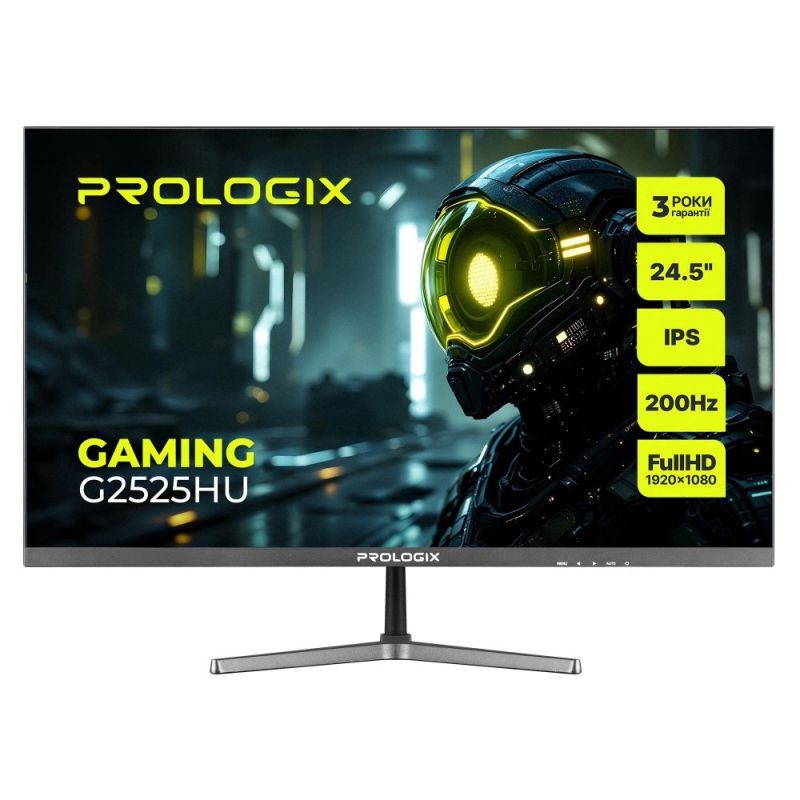 Монітор Prologix Gaming 24.5" IPS Black 200Hz (G2525HU)