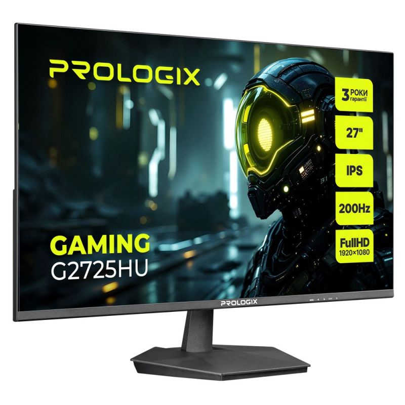 Монітор Prologix Gaming 27" IPS Black 200Hz (G2725HU)