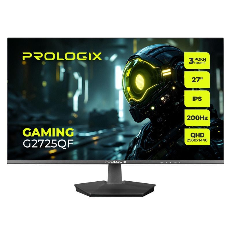 Монітор Prologix Gaming 27" IPS Black 200Hz (G2725QF)