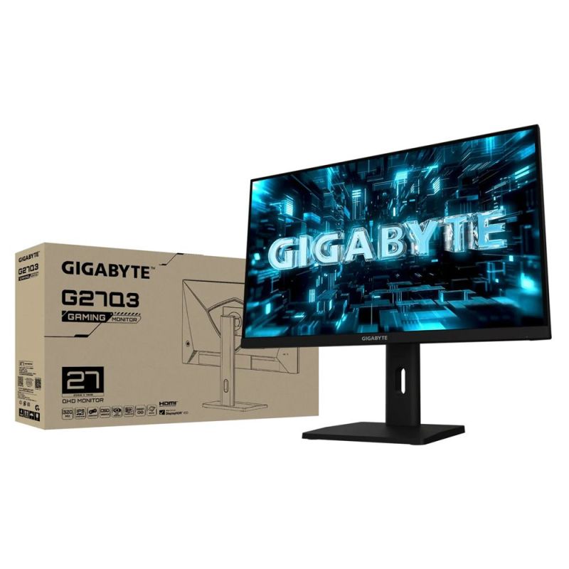 Монітор Gigabyte 27" Gaming IPS Black 320Hz (G27Q3)