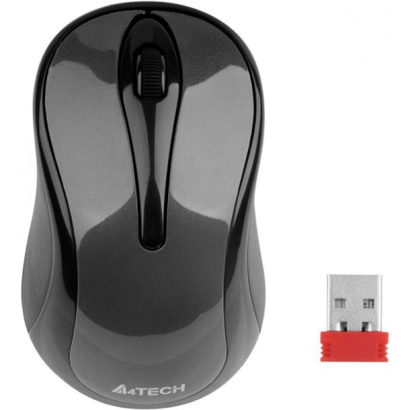 Мышь беспроводная A4Tech G3-280A Grey (G3-280A (Grey))