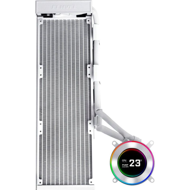 Система водяного охолодження Lian Li HydroShift II LCD-C 360 Fanless White (G89.GHS2LCD36W.00)
