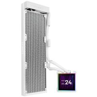 Система водяного охлаждения Lian Li HydroShift II LCD-S 360N Fanless White (G89.GHS2LCDS36NW.00)