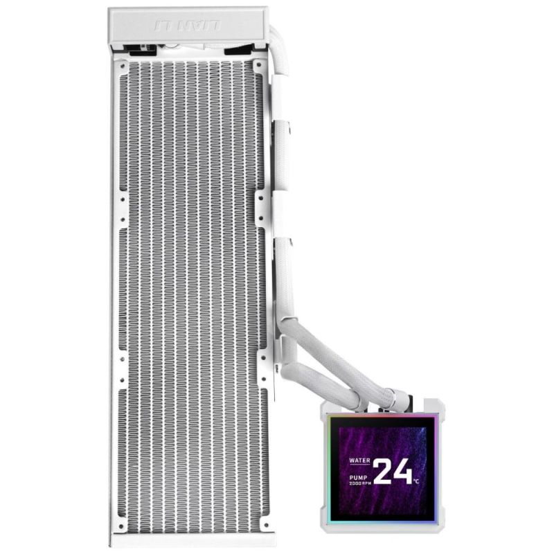 Система водяного охлаждения Lian Li HydroShift II LCD-S 360N Fanless White (G89.GHS2LCDS36NW.00)