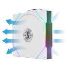 Вентилятор Lian Li Uni Fan TL Wireless Reverse 120-3 White (G99.12RTL1W3W.00)