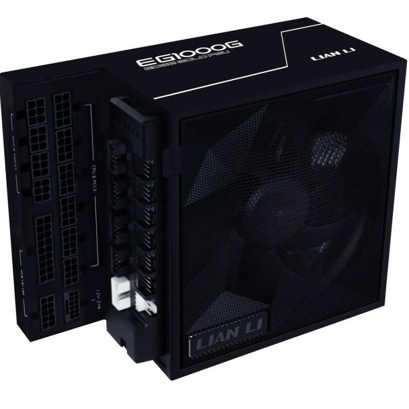 Блок живлення Lian Li Edge Gold 1000W Black with Hub, EU Cord (G9P.EG1000G.BH00.EU)