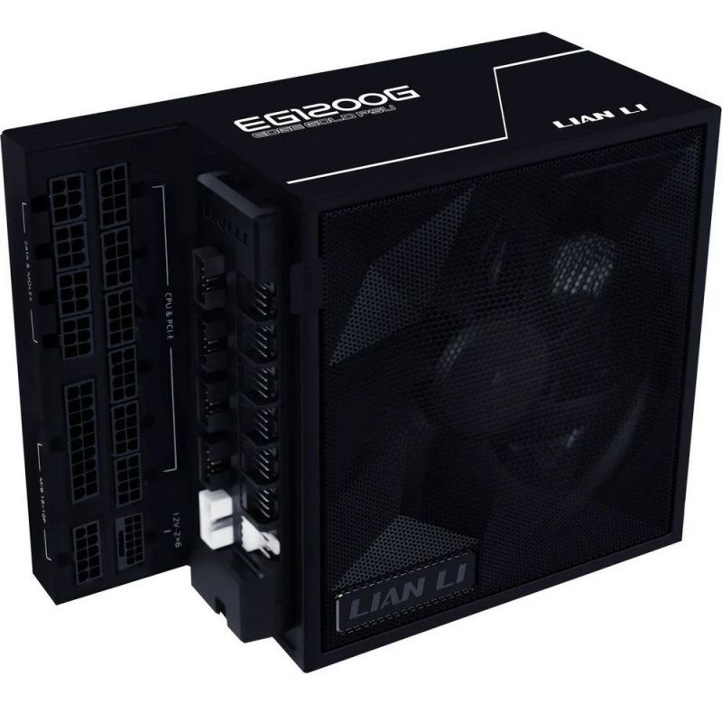 Блок питания Lian Li Edge Gold 1200W Black with Hub, EU Cord (G9P.EG1200G.BH00.EU)