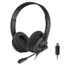 Гарнитура A4Tech HU-10 Black (HU-10 (Black))