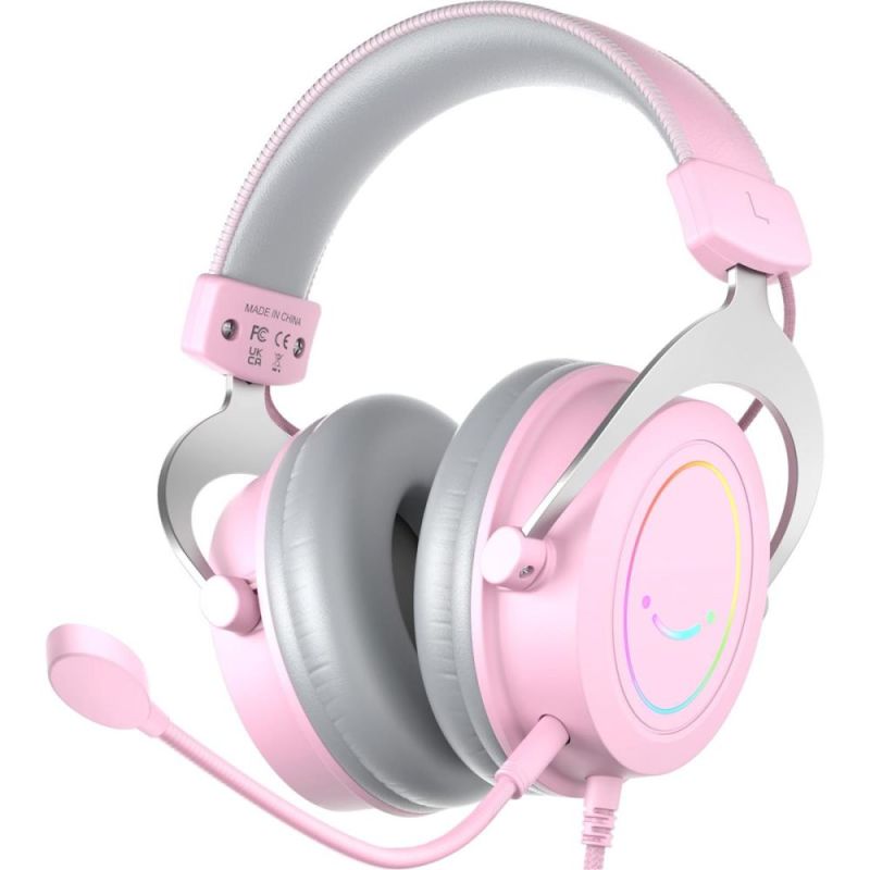 Гарнітура Fifine RGB Pink (H3P)