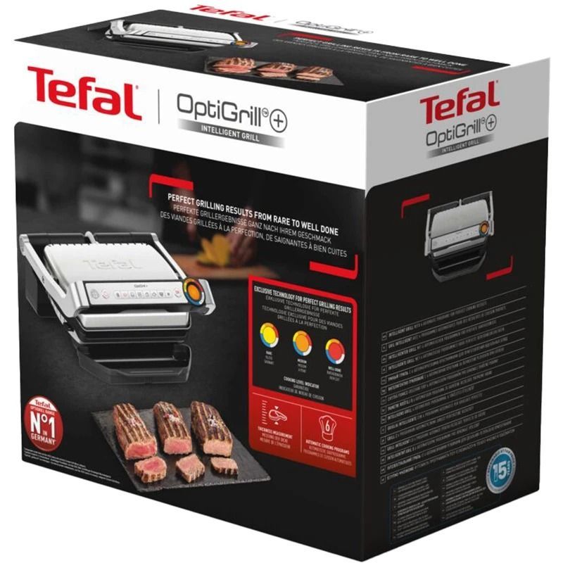Гриль Tefal OptiGrill+ (GC717D10)
