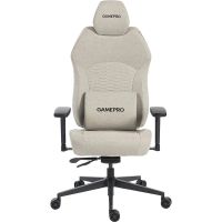 Крісло для геймерів GamePro Fabric Light Gray (GC760LG)
