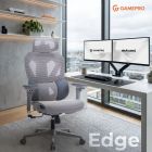 Кресло для геймеров GamePro Edge Grey (GC820MG)