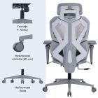Кресло для геймеров GamePro Edge Grey (GC820MG)