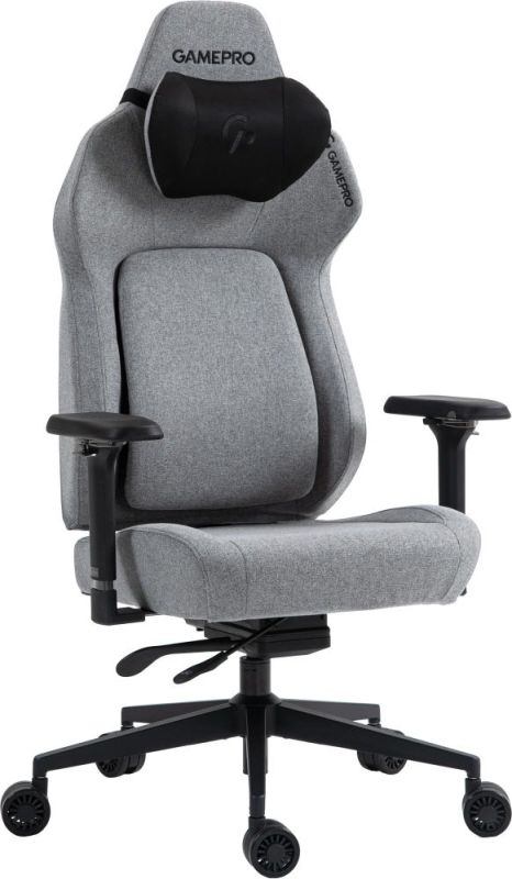 Кресло для геймеров GamePro Fabric Grey (GC925G)