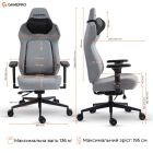 Кресло для геймеров GamePro Fabric Grey (GC925G)