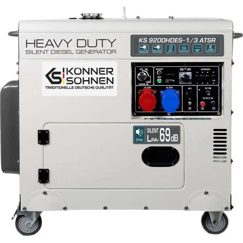 Генератор дизельний Konner&Sohnen KS 9200HDES-1/3 ATSR (EURO V) (KS9200HDES-1/3ATSR)