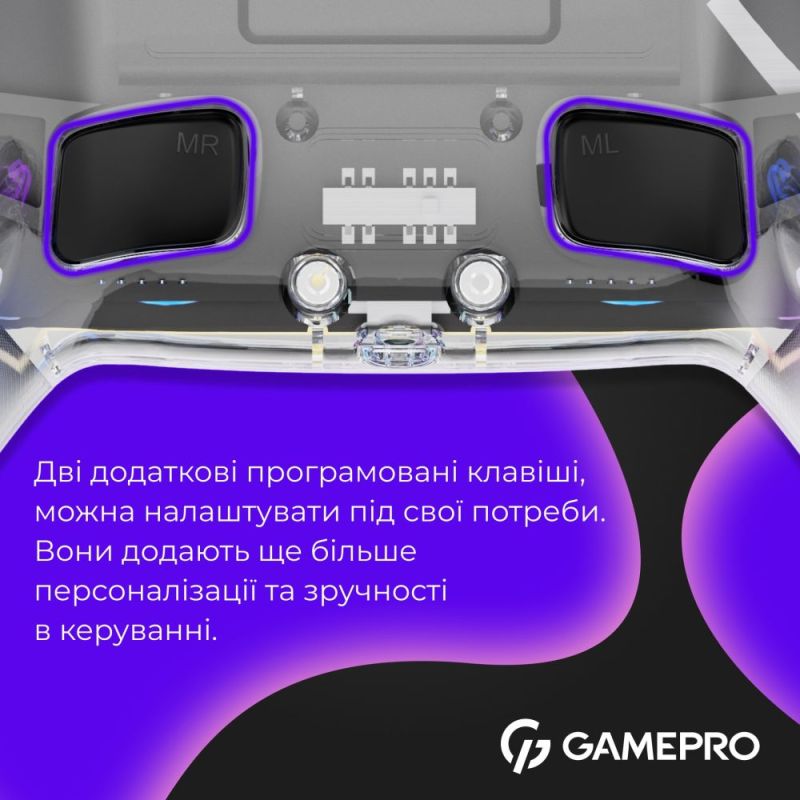 Геймпад GamePro Transparent (GPS13T)