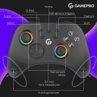 Геймпад GamePro Black (GPX13B)