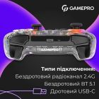 Геймпад GamePro Transparent (GPX13T)