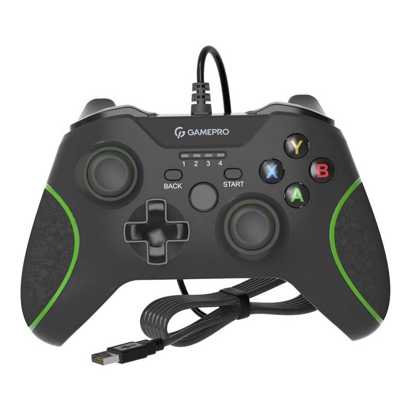 Геймпад GamePro Black/Green (MG450B)