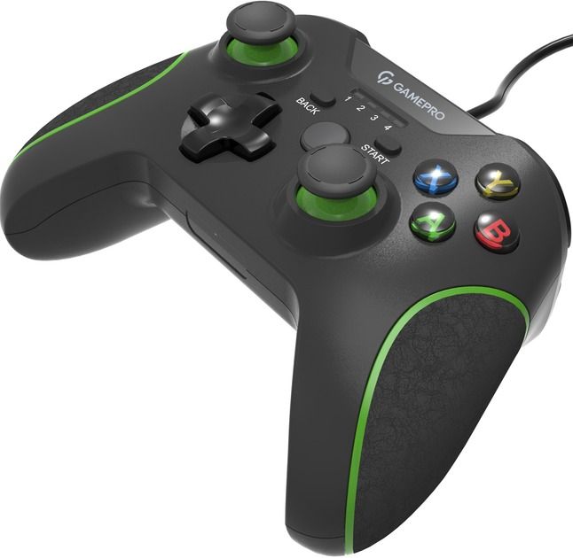 Геймпад GamePro Black/Green (MG450B)