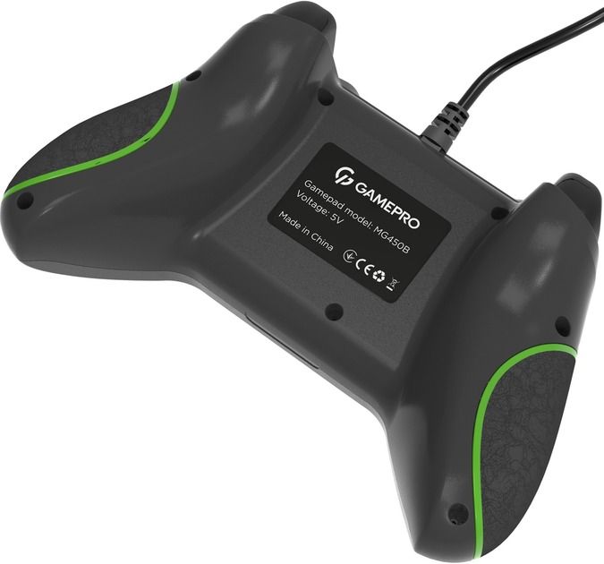 Геймпад GamePro Black/Green (MG450B)