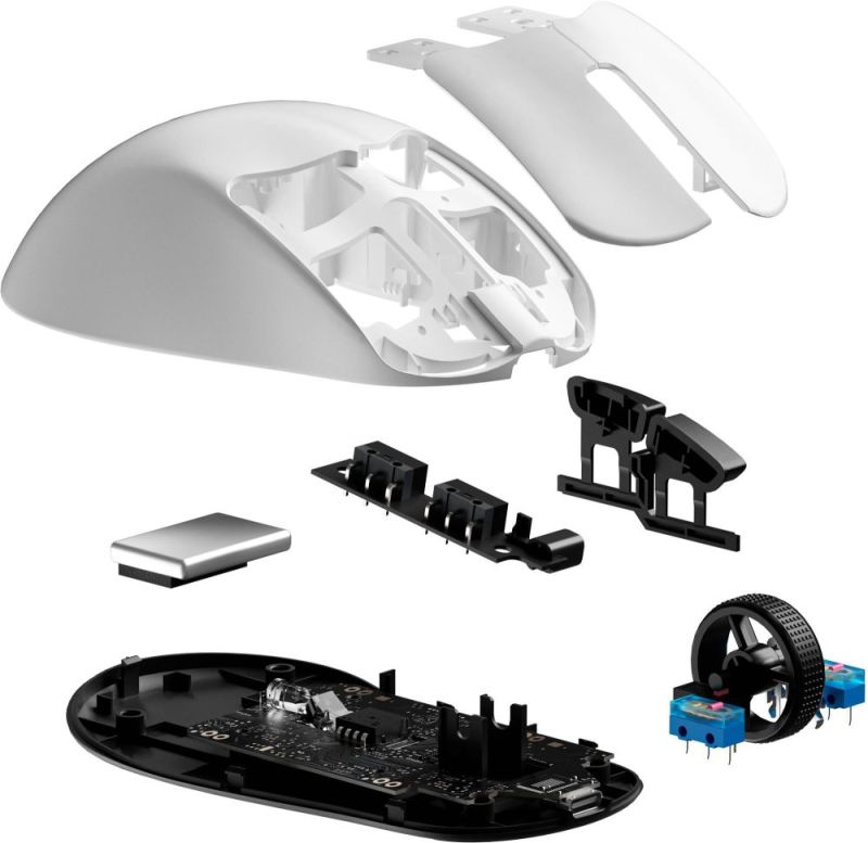 Миша бездротова GamePro Asgard Surt White (GM017W)