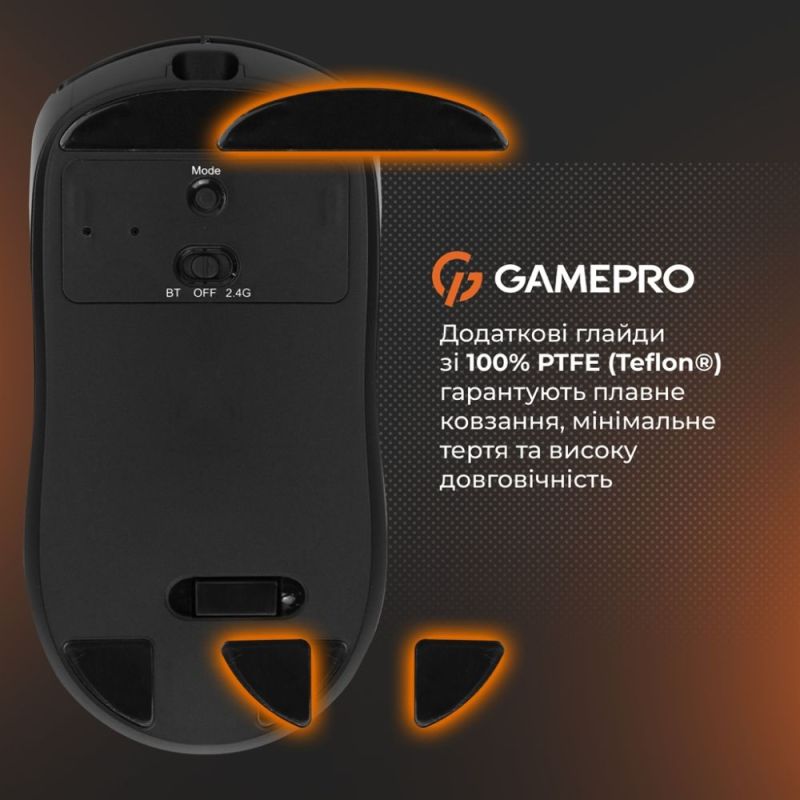 Мышь беспроводная GamePro Genesis Winner Black (GM079B)