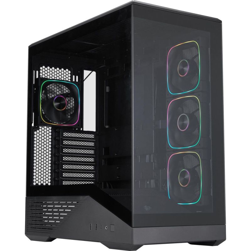 Корпус 1stPlayer Black (GM7-BK-3FN7R-1FN7)