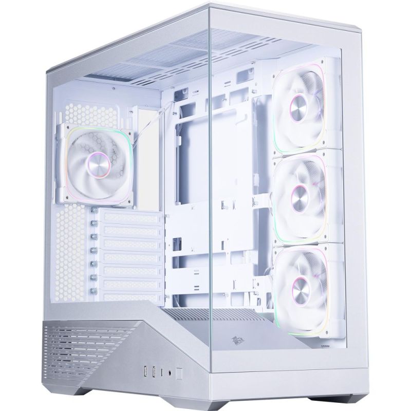 Корпус 1stPlayer Silver (GM7-SV-3FN7R-W-1FN7-W)