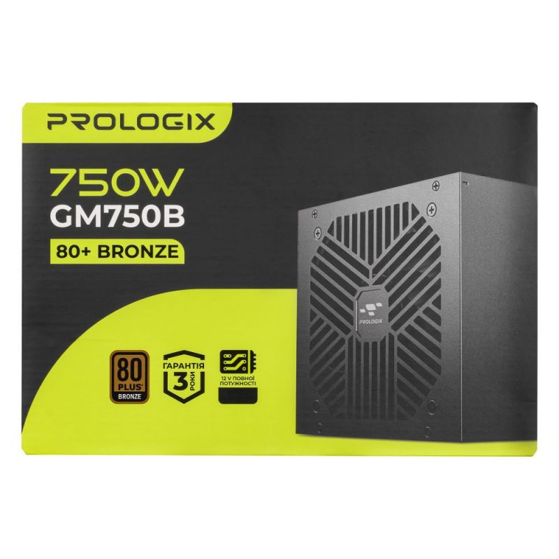 Блок живлення Prologix (GM750B 750W 80+ Bronze)