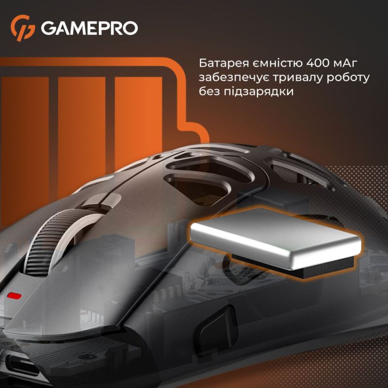 Мышь беспроводная GamePro Genesis Spider (GM870B)