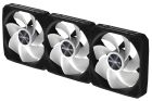 Вентилятор Gigabyte EZ Chain RVS Fan 120 3-Pack Black (GP-GBT EZRVSFAN1203)